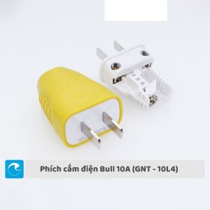 Phích cắm điện chống va đập Bull 10A (GNT – 10L4)