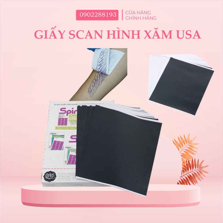 Giấy mỏng scan in hình xăm khổ to giấy lụa giấy nến hàng có sẵn | Shopee  Việt Nam