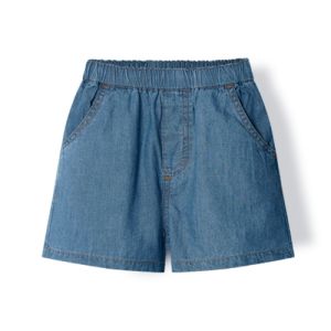 Quần short siêu nhẹ vải denim cotton mỏng mềm mại thoải mái bé trai và bé gái Unifriend Hàn Quốc U950X Size 2-12 tuổi
