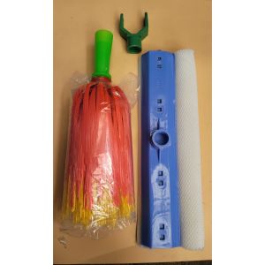 Cây quét trần nhà cây quét mạng nhện 3 chức năng 1 chức năng PHÚC HƯNG SG kích thước dài 3m luôn bông inox dày.