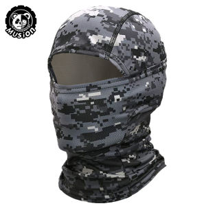 Musion Balaclava Mask Sun Protection UV Protection and Dustproof Headscarf Motorcycle Ice Silk Full Face Headgear Fishing Anti-uv Sunshade Hood Hat Comfortable and Breathable