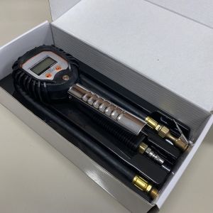 *พร้อมส่ง* เกจวัดลมยาง ดิจิตอล ที่วัดลมยาง พร้อมหัวเติมลม ปืนเติมลมยางพร้อมเกจ แบบดิจิตอล ปืนวัดลมยาง 255 psi 50060001