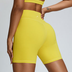 Nude Feel Yoga Pants Women Peach Hip Lift Sports Shorts Four-Quarter Outdoor Running Quick-Dry Fitness Pants TM0169-A