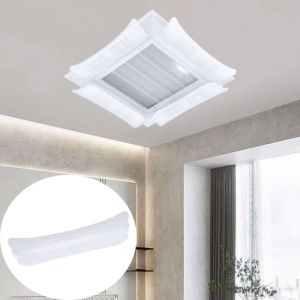 SUNSHINEQ Central Air Conditioner Wind Deflector Anti-Direct Blowing Adjustable Air Conditioner Shield Cover ABS Vent Deflector Office