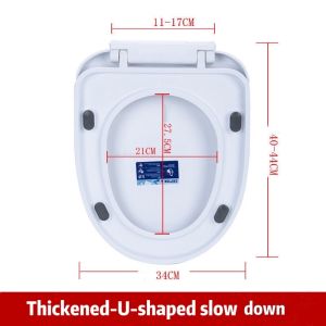 [LOCAL SELLER] Soft Close Slow Silent Toilet Seat Cover Ultra Thick Quick Release