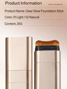 3-IN-1 Double Head Foundation Stick/Concealer Waterproof Cover Uneven Skin Tone For Women Adults/Daily Use/Dating/Party Makeup