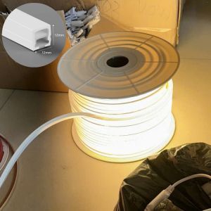 Dây LED Silicon Chính Hãng Cuộn 100M - Chống Nước IP65 Uốn Dẻo 360° - Trang Trí Nhà Cafe Sự Kiện