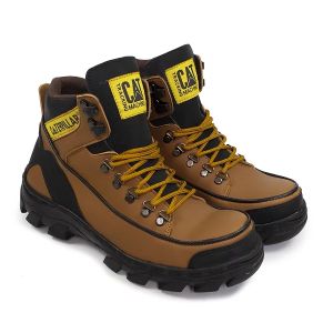 SEPATU CATERPILLAR MBC ARAGON STEEL TOE SEPATU BOOTS SAFETY PRIA TAN BLACK BROWN CREAM NINJA / BISABAYAR DI TEMPAT