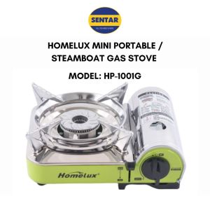100% Original Homelux Mini Portable Gas Stove (Hp-1001g)