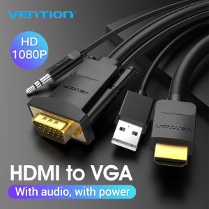 【Thanh Toán Khi Nhận Hàng】can Cáp HDMI Sang Vga Bộ Chuyển Đổi Cáp Hdmi Sang Vga Dây Audio Video 1080P VOTE PC TV Box Cáp Cáp HDMI Vga