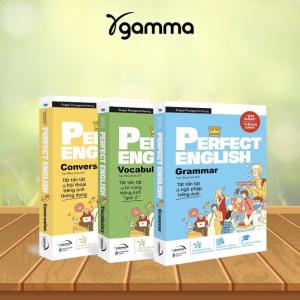 Sách - Ăn Dặm Tiếng Anh - Perfect English: Vocabulary + Conversation + Grammar (Combo 3 Cuốn Tùy Chọn)
