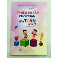 Sách - Phiếu ôn tập cuối tuần môn Toán Lớp 2 - Chân Trời Sáng Tạo - GDMN. 