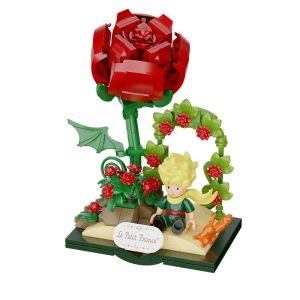 【Pantasy The Little Prince Starry Ride Series】season 2.0 Adventure Around the World Building Blocks The Little Prince Gift Assembly Toy Valentines Day Creative Decor Adventures shake