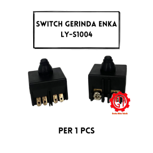 TOMBOL SWITCH GERINDA ENKA LY-S1004 PER 1 PCS SPAREPART ASLI