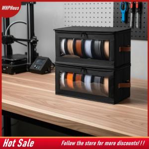 【COD】🔥🔥🔥 Moisture Proof Filament Storage Box for 3D Printer 1kg Filament Spools Compatible Dry Box for Home Office Workshop