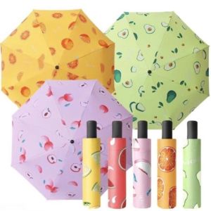 IDOLA PAYUNG MAGIC UMBRELLA 3D / Payung Lipat Ajaib Motif Keluar Motif Bila Kena Air