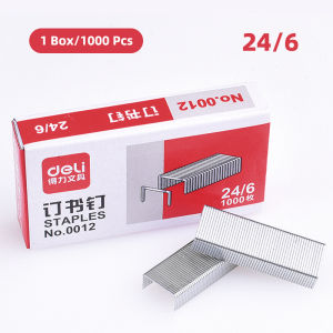 1000Pcs/Box 12mm 12# 24/6 Creative Metal Staples Office School Binding Supplies
