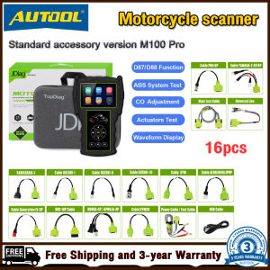 【 Standard version】AUTOOL JDiag M100 Pro Moto Scan Code Reader OBD OBD2 Scanner Motorcycle Diagnostic Tool For KTM Honda Yamaha Kawasaki Suzuki BMW D87/88