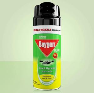BAYGON Aerosol Spray All Varian 200ml - Obat Nyamuk Semprot