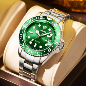 Skmei X Liebig Thạch Anh Phong Trào 30M Không Thấm Nước Con Trỏ thời trang dạ quang doanh nhân đơn giản Đồng hồ nam L1098