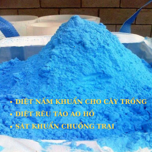 500gr ĐỒNG SUNFAT CuS04 Diệt Khuẩn Rong Rêu Vệ Sinh Ao Hồ