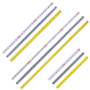 20/30/40cm Measurement Tool Portable Soft Tape Measure Adhesive Flexible Tape Measure Measuring Ruler High Precision