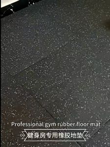 SG Ready Stock Heavy Duty EPDM Gym Floor Mat 50x50cm 20mm Anti-Slip Rubber Tile for Home Gym Fitness