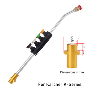 Pressure Washer Wand Tips Car Washer Jet Lance Nozzle Water Spray Lance Tip for Karcher Bo-sch Black Decker Pressure Washer