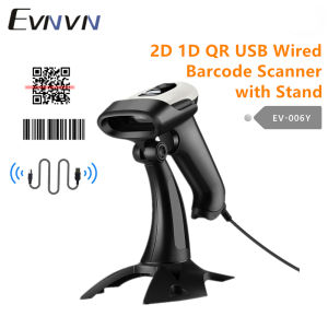 【🔥🔥Hot sale & 1~3 days delivery】Eyoyo Evnvn series Handheld Wireless 1D 2D Barcode Scanner Via Bluetooth QR Code Scan Reader with Adjustable Stand USB Wired Auto Sensing Screen Scan For Windows Mac iOS Android for Inventory Retail Mall