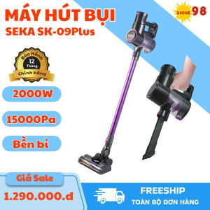 Máy hút bụi cầm tay SEKA SK-09Plus công suất 2000W lực hút cực mạnh làm sạch dễ dàng Máy hút bụi gia đình công suất lớn dễ tháo lắp bảo hành chính hãng 12 tháng bởi Shine 98