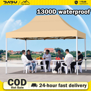 Retractable Tent Khaki  Folding car Tent Waterproof Foldable Outdoor tent For car Nylon Fabric Column Steel Portable Pergola 3mx3m-3mx6m retractable tent 3×3 heavy duty