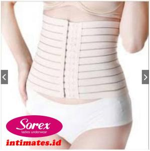 Korset Pelangsing Tubuh - Korset Perut Model Kancing - Stagen Perut Sorex