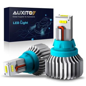 AUXITO 2 Chiếc Đèn LED Lùi T15 Siêu Sáng Đèn Lùi Dự Phòng Không Lỗi W16W Led CSP T15 T16 921 Canbus Không Lỗi