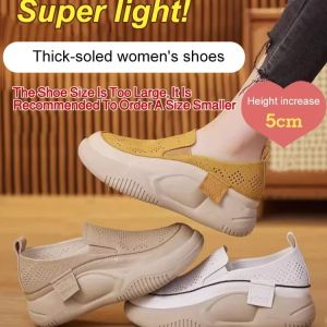 JC Womens Round Toe Loafer Hollow Out Cut Out Breathable Casual Flat Slip On Comfortable Shoes