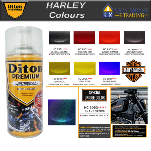 Diton Premium HC9905 Olive Gold Harley Motorcycle Spray Paint 400ml