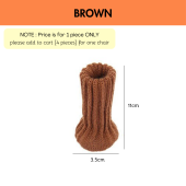 Chair leg cover Table leg cover Anti-slip knitted furniture Chair leg sock protector Pembalut Penutup kaki kerusi meja