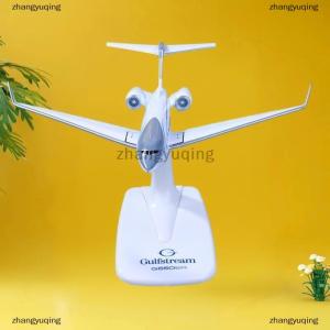 [COD] zhangyuqing 1PCS Gulfstream G650 Aircraft Diecast 1 200 Scale Airplane Model Planes G650ER Airplane Model Plane Model