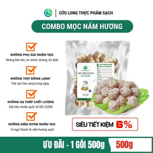 Mọc Nấm Hương Hữu Cơ Mọc Viên Nấm Hương Cửu Long 1kg Sạch Không Phụ Gia Nhân Tạo Đat ISO 22000