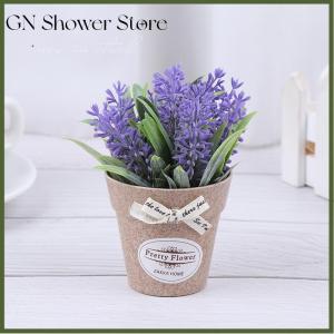 [GN Store] Artificial Plant Decorative Flowers Flowers Mini Potted Bonsai Green Plant