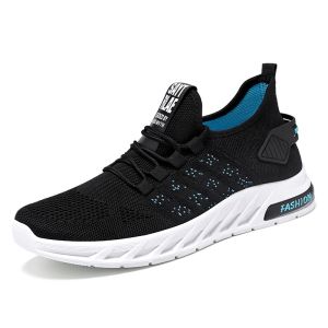 Sport Shoes Men Casual Trendy Running Sneakers Breathable Soft Sole Kasut Sukan Lelaki