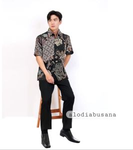 Dress Hailey Batik Dress Batik Wanita Terbaru Dress Kondangan Kekinian Baju Batik Wanita