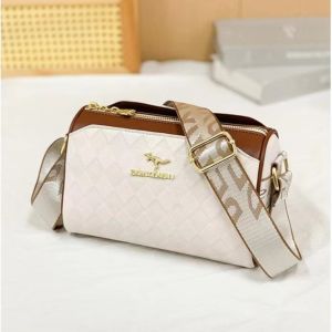 BJ61040 - BLACK/BEIGE TAS SLEMPANG HANDBAG TAS WANITA FASHION IMPORT MODIS ELEGAN TERMURAH TERLARIS TERBARU BAGSTORE JAKARTA TAS BATAM ZCJ1040