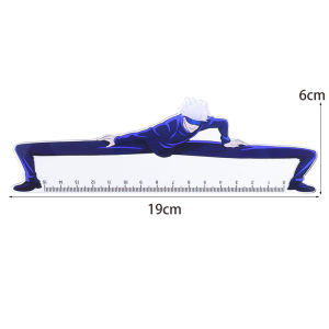 19Cm Satoru Gojo Straight Ruler Figure Creative Funny Clear Jujutsu Kaisen Ruler Drafting Stationery Supply Japanese Anime Gift