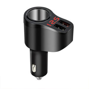 AU Car adapter super-fast charging car charger dual-port adapter car charger extension