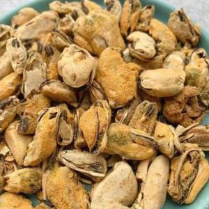 Freeze Dried Green Lipped Mussels Pet Treats for Dogs & Cats Rich Omega 3 Joint Support Supplement 100% Natural Single Ingredient Grain Free No Additives Pet Snack