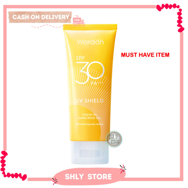 Wardah Sunscreen Gel SPF 30 - 40 mL By Shly store