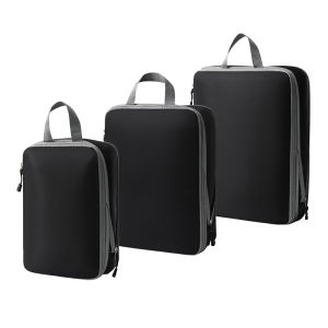 OutingSG® Travel Storage Bag Compression 3pcs/set Luggage Travel Bag Clothes Shoes Storage Waterproof