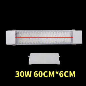 Crystal LED Tube Light 220V Fluorescent Indoor Ceiling Light Office Linear Lighting Lamp Purification Lamp