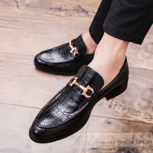 EsHi Men Loafers Shoes PU Leather Business Men Moccasins Social Shoes Breathable Slip on Brand Luxury male footwear Size 38-47