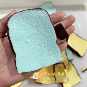 MAOMEI STORE Thư giãn tay Bánh mì nướng giòn mềm Có thể định hình Âm thanh giòn tan Khối Xốp Mềm Mại Bé trai Bé gái Dễ thương Bánh mì nướng giòn Trẻ em Người lớn